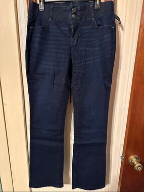 Nine West Dark Blue Women's Classic Straight Jeans